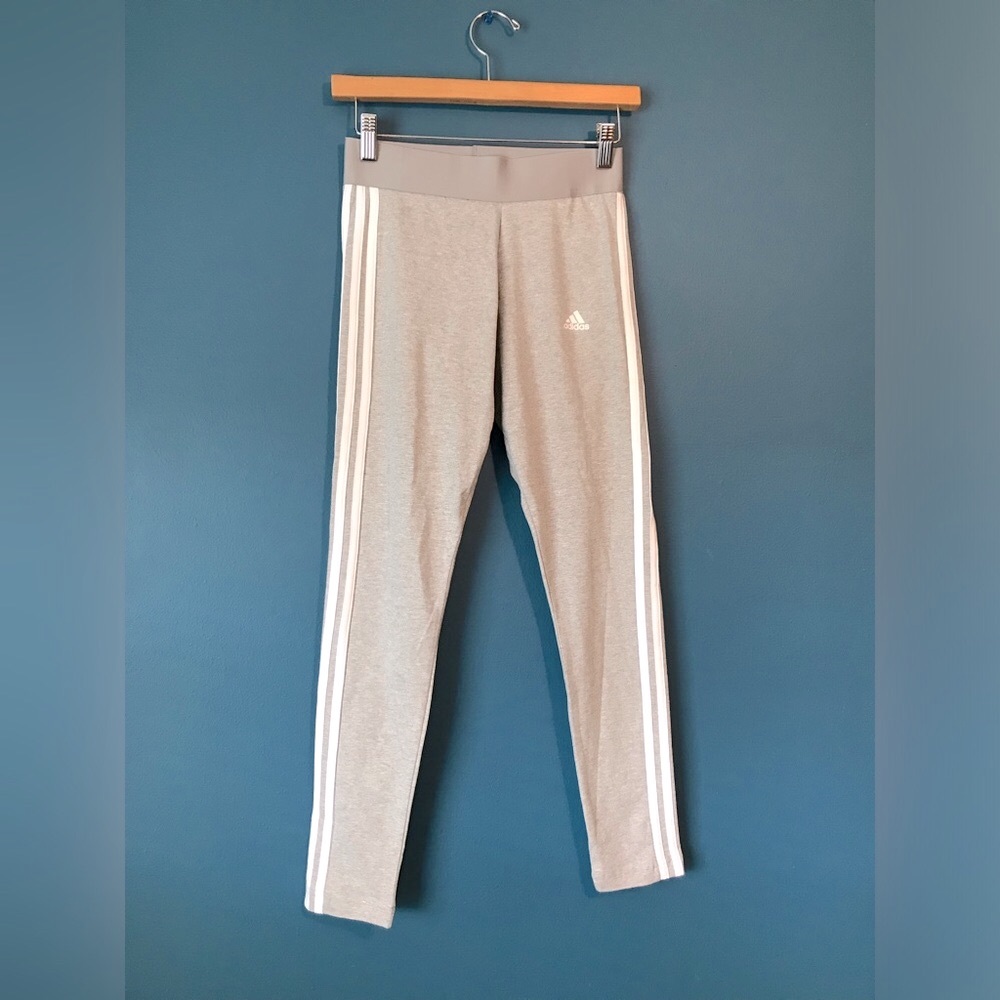 Adidas- Womens Grey Leggings